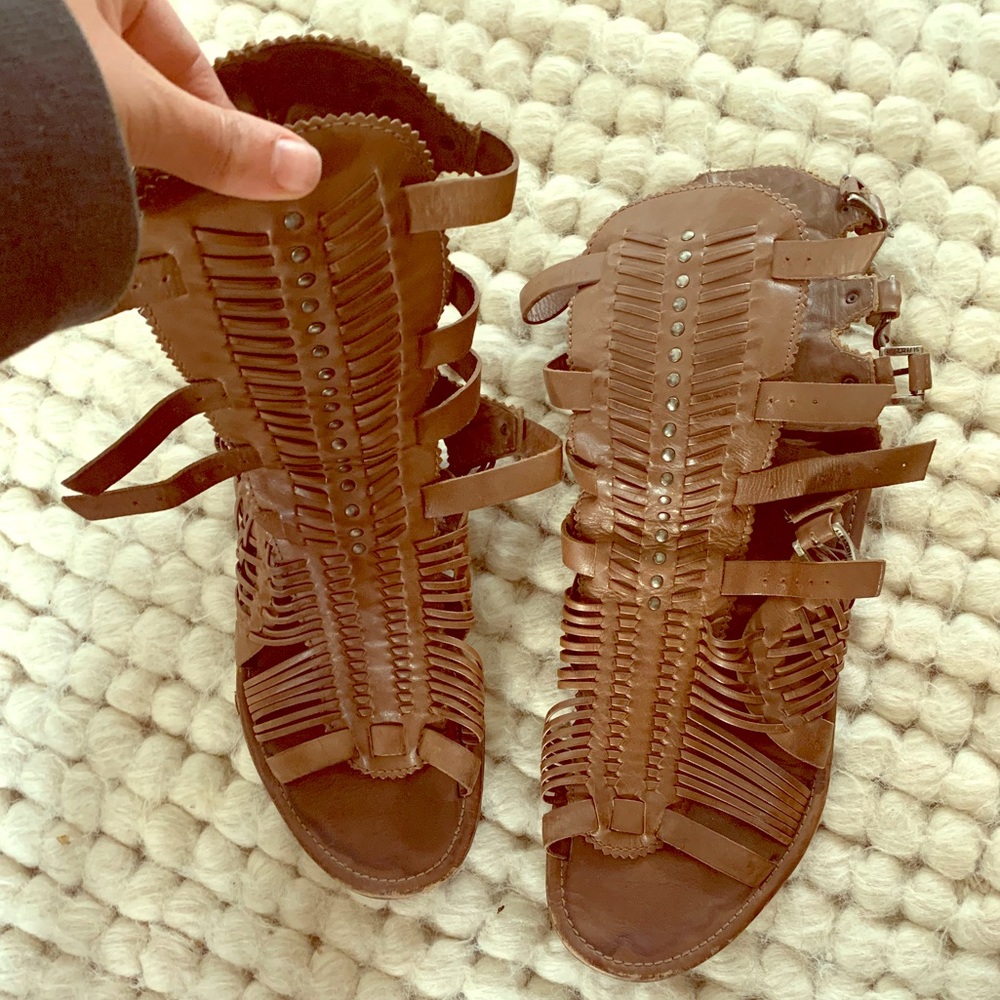 All Saint gladiator sandals